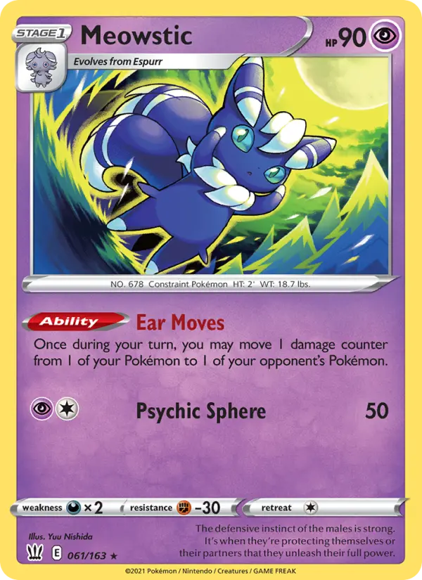 Meowstic 61 – Holo