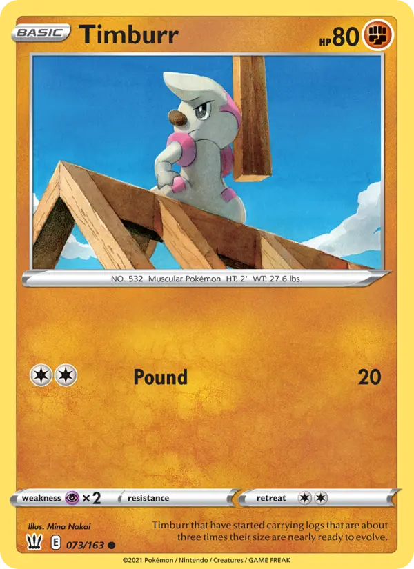 Timburr 73 – Non-holo
