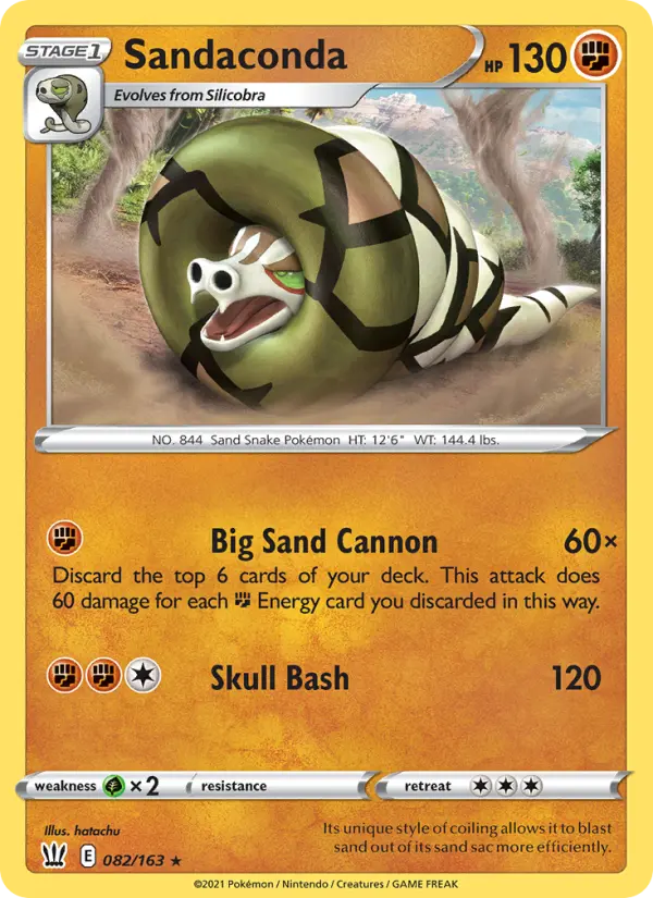 Sandaconda 82 – Reverse Holo