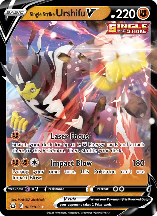 Single Strike Urshifu V 85 – Holo