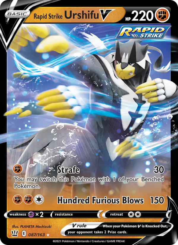 Rapid Strike Urshifu V 87 – Holo