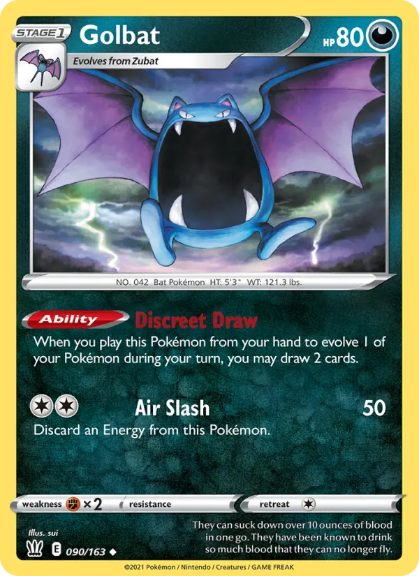 Golbat 90 – Non-holo