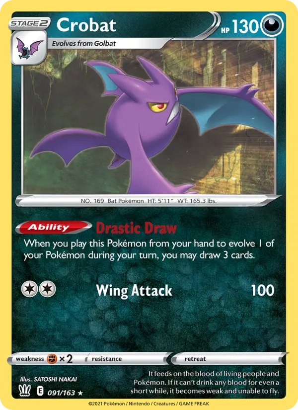 Crobat 91 – Holo