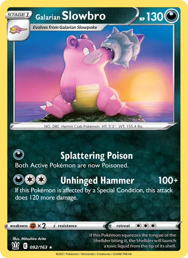 Galarian Slowbro 92 – Non-holo