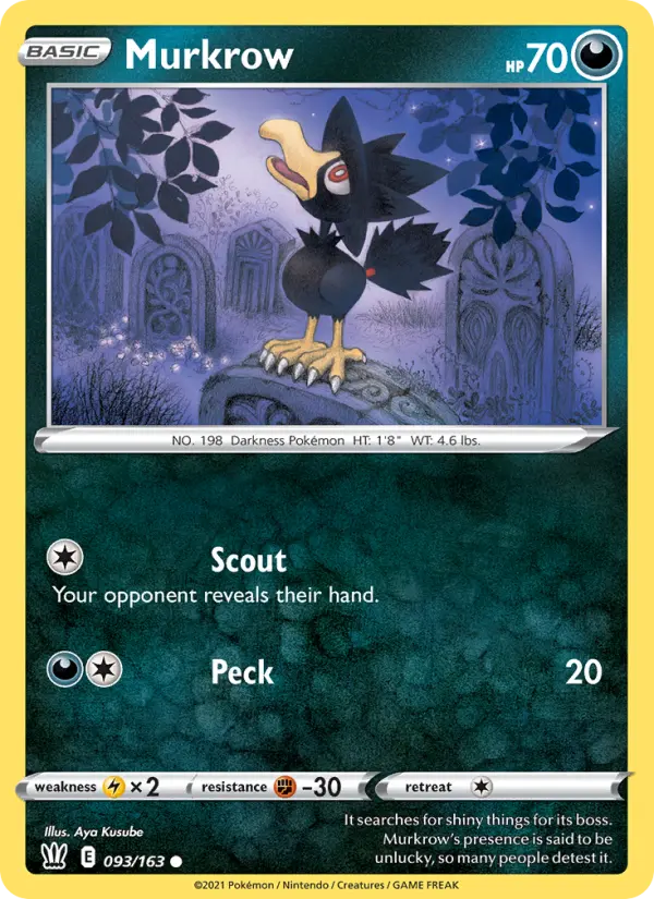 Murkrow 93 – Non-holo