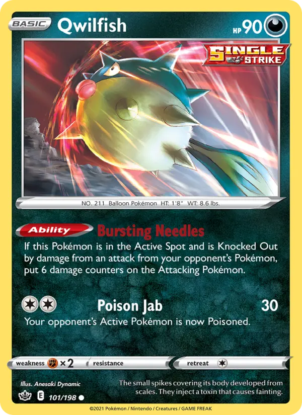 Qwilfish 101 – Non-holo
