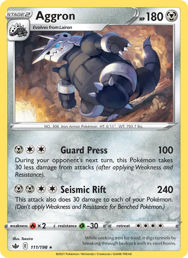Aggron 111 – Non-holo