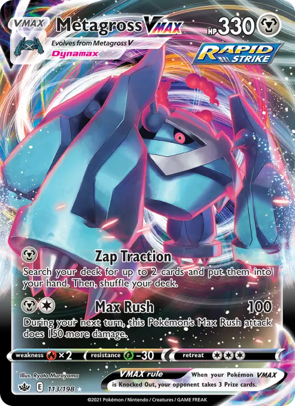 Metagross VMAX 113 – Holo
