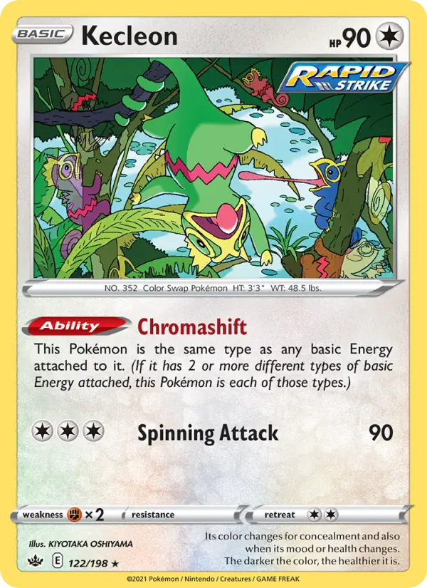 Kecleon 122 – Non-holo