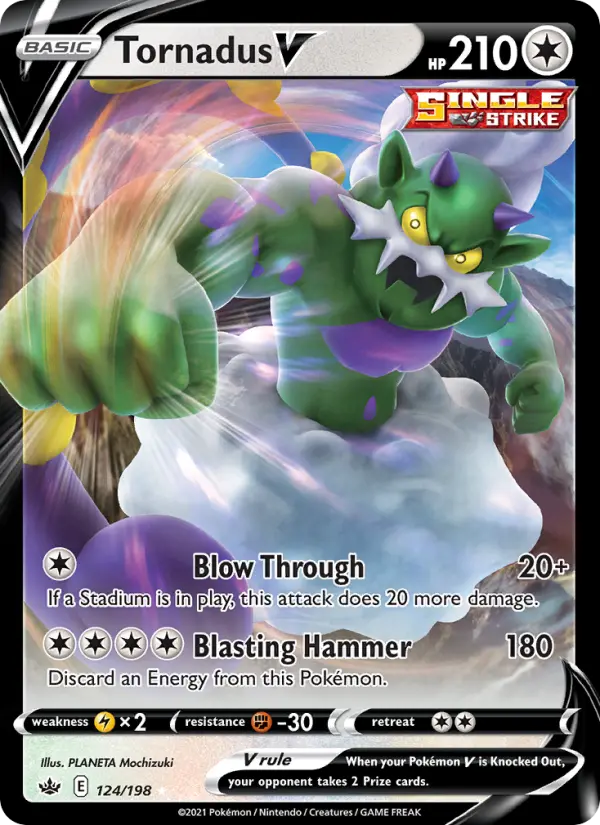 Tornadus V 124 – Holo