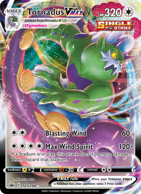 Tornadus VMAX 125 – Holo