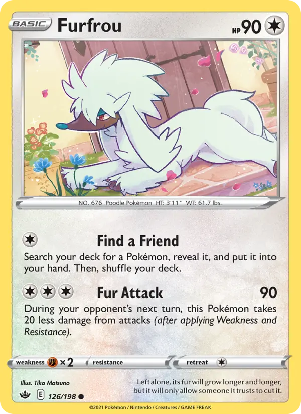 Furfrou 126 – Non-holo