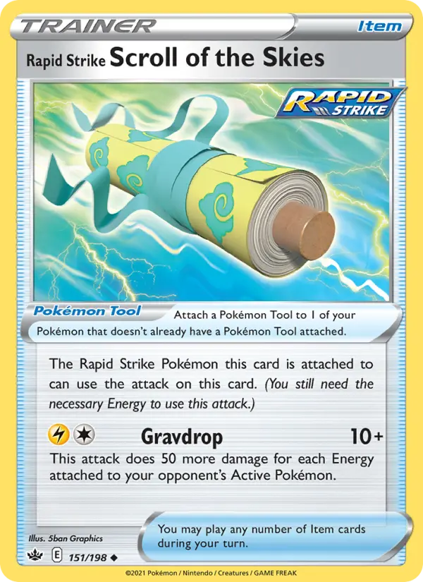 Rapid Strike Scroll of the Skies 151 – Non-holo