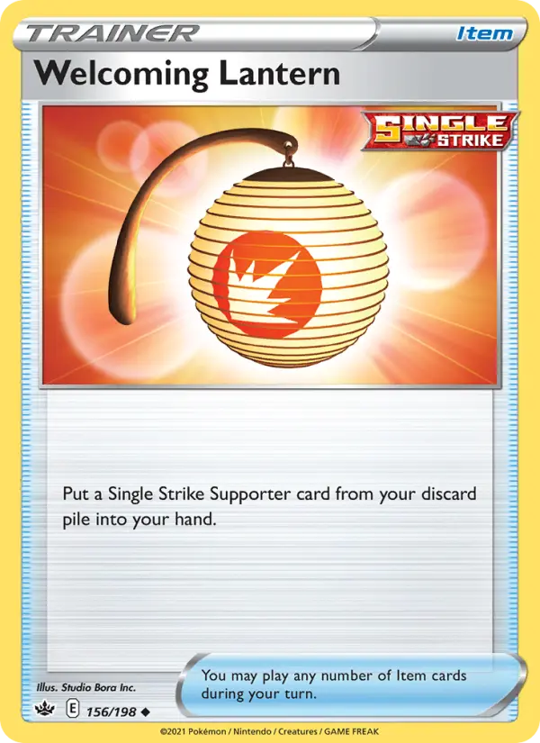 Welcoming Lantern 156 – Non-holo