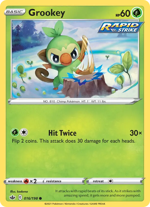 Grookey 16 – Non-holo