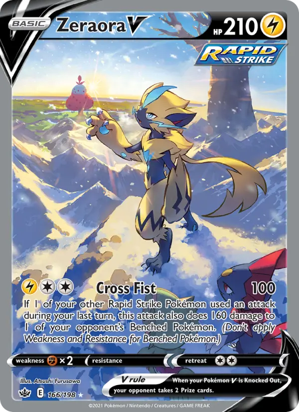 Zeraora V 166 – Holo