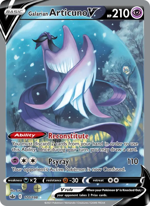Galarian Articuno V 170 – Holo