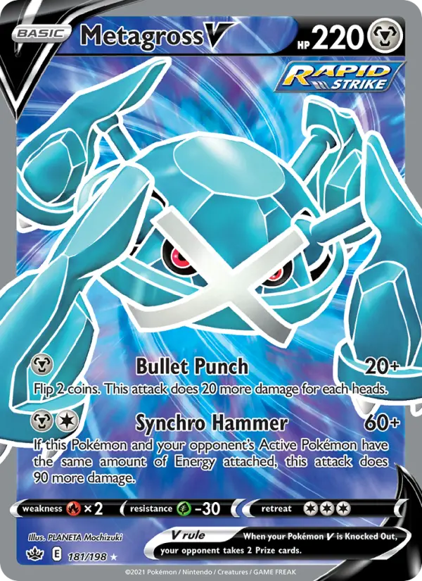Metagross V 181 – Holo