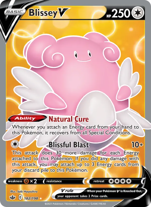 Blissey V 182 – Holo