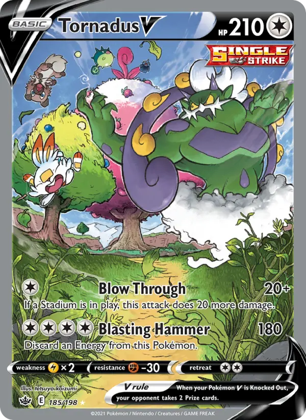 Tornadus V 185 – Holo