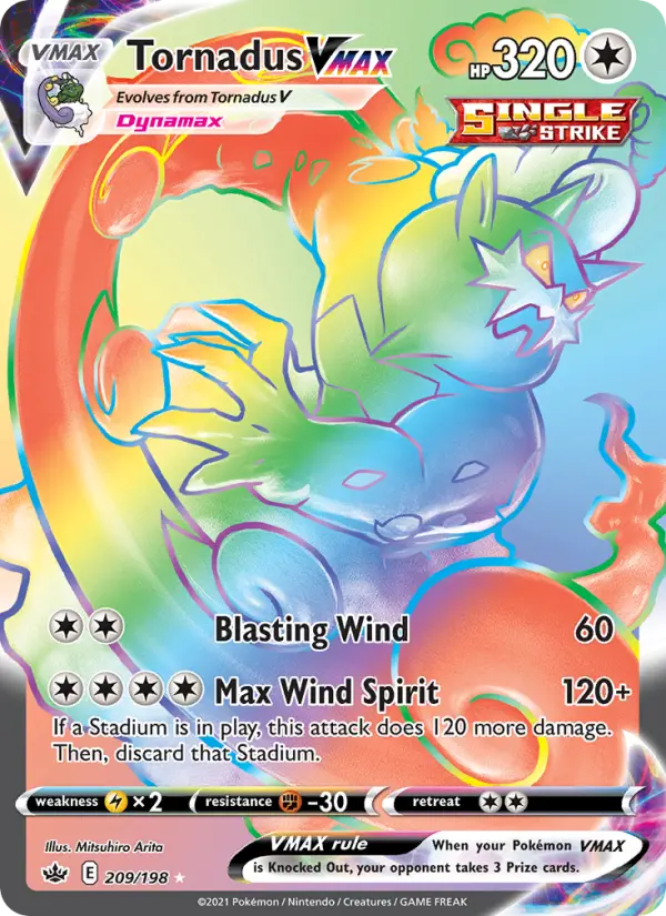 Tornadus VMAX 209 – Holo