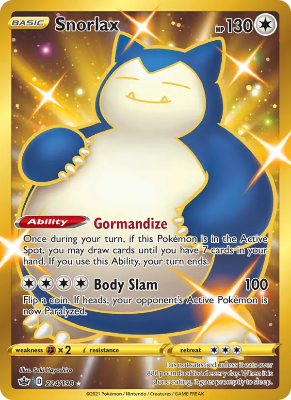 Snorlax 224 – Holo