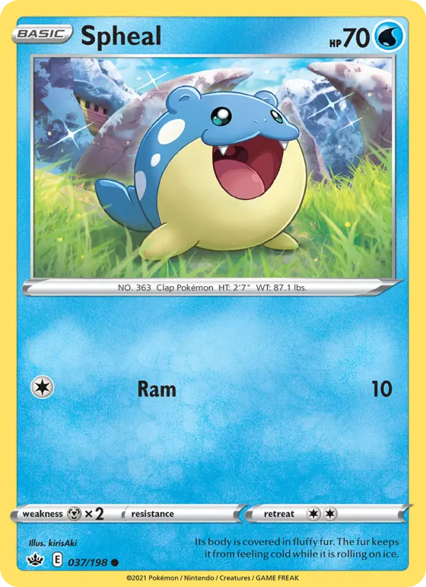 Spheal 37 – Non-holo