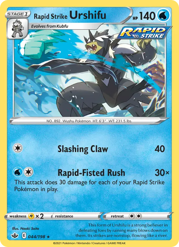 Rapid Strike Urshifu 44 – Holo