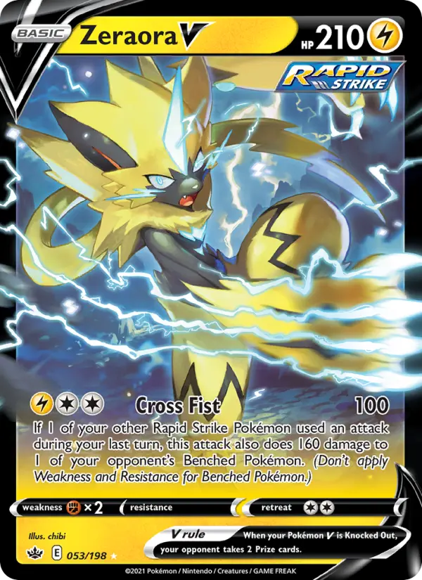 Zeraora V 53 – Holo