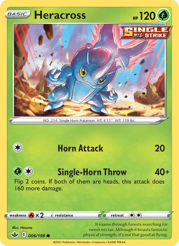 Heracross 6 – Non-holo