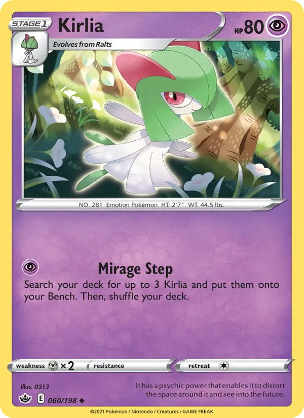 Kirlia 60 – Non-holo