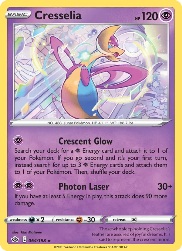 Cresselia 64 – Reverse Holo