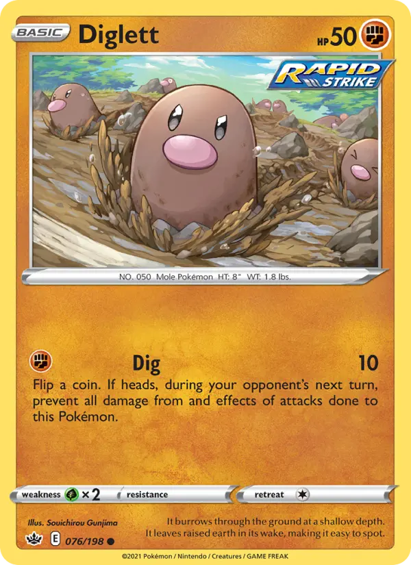 Diglett 76 – Non-holo