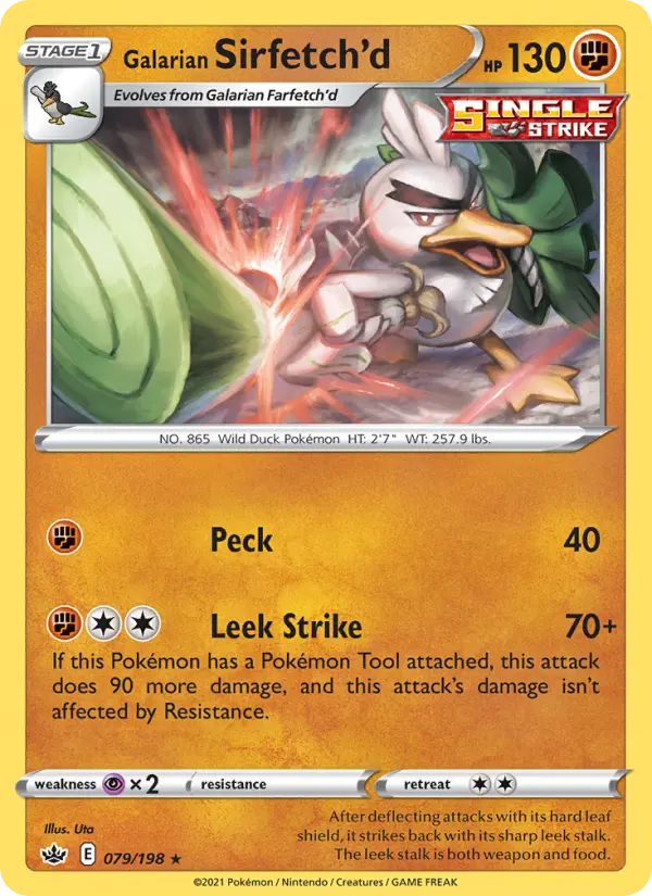 Galarian Sirfetch'd 79 – Non-holo