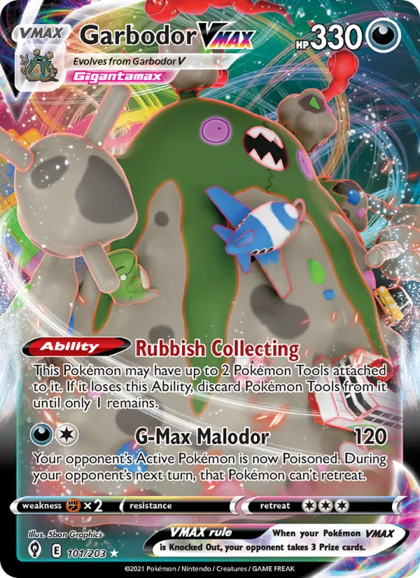 Garbodor VMAX 101 – Holo