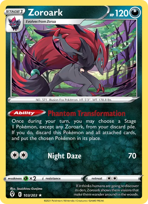 Zoroark 103 – Holo