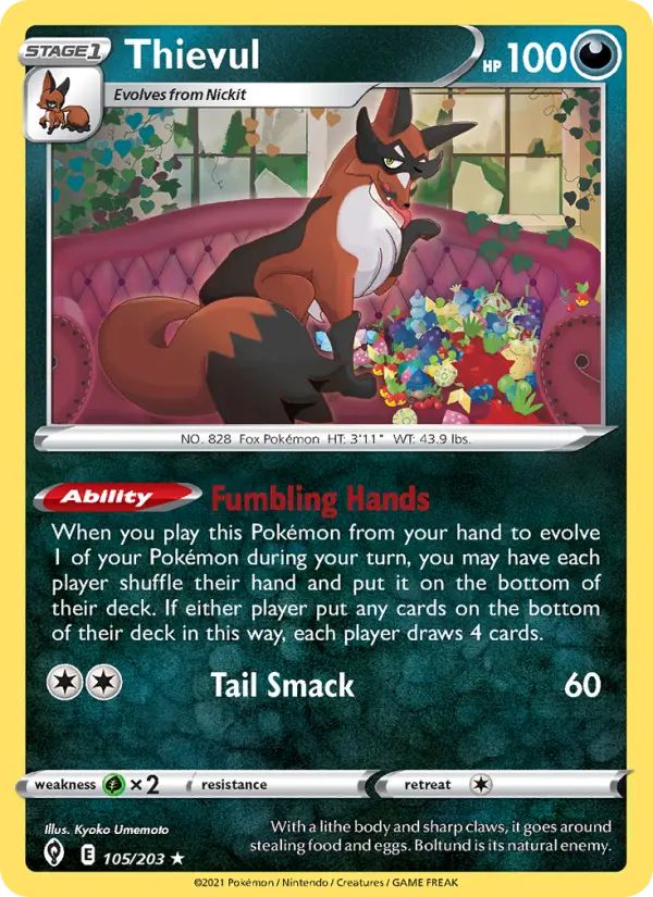 Thievul 105 – Non-holo