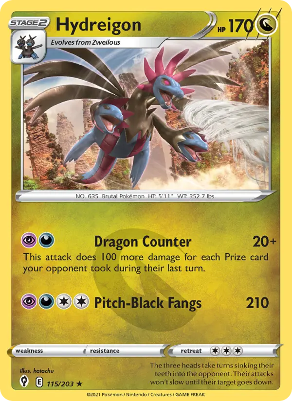 Hydreigon 115 – Holo