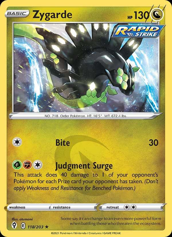 Zygarde 118/203