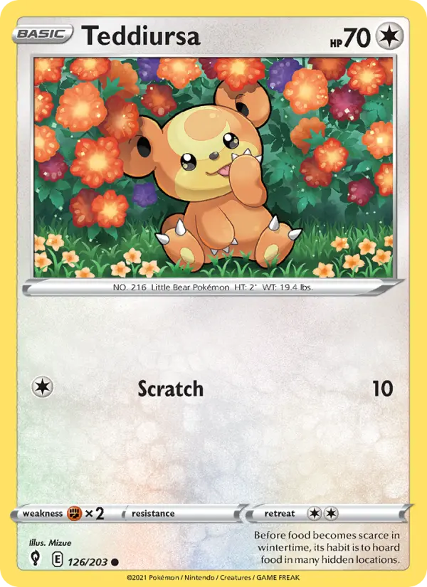 Teddiursa 126 – Non-holo