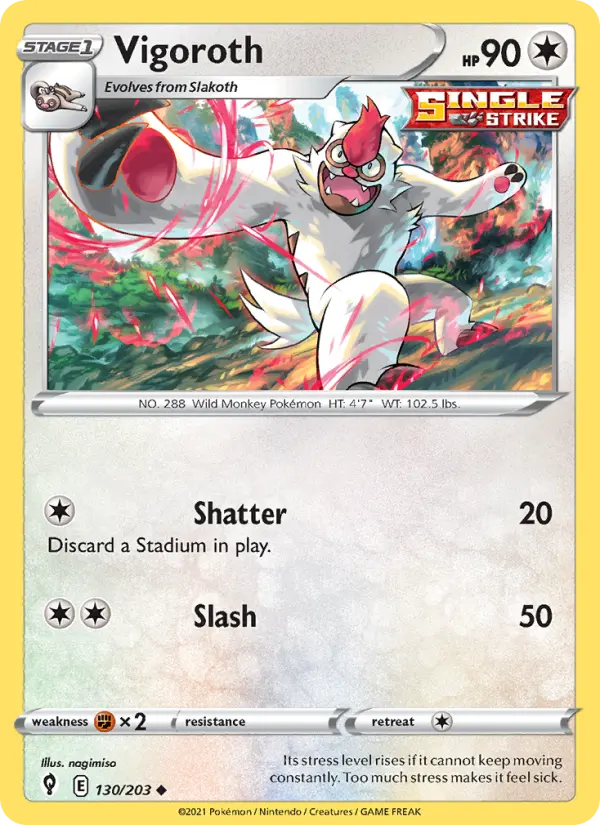 Vigoroth 130 – Non-holo