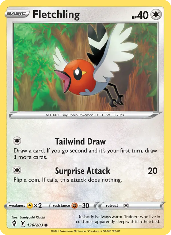 Fletchling 138 – Non-holo