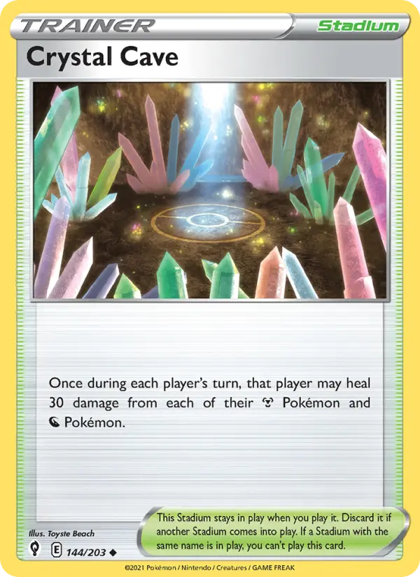 Crystal Cave 144 – Non-holo