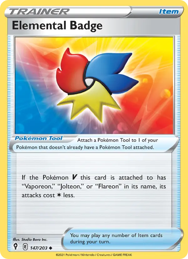 Elemental Badge 147 – Non-holo