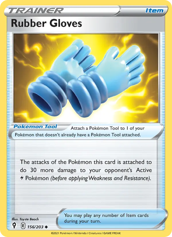 Rubber Gloves 156 – Non-holo