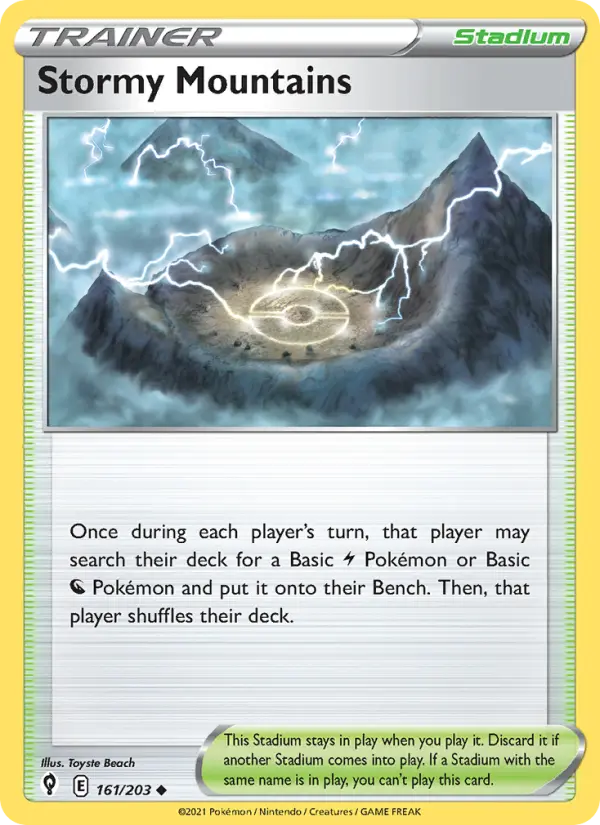 Stormy Mountains 161 – Non-holo