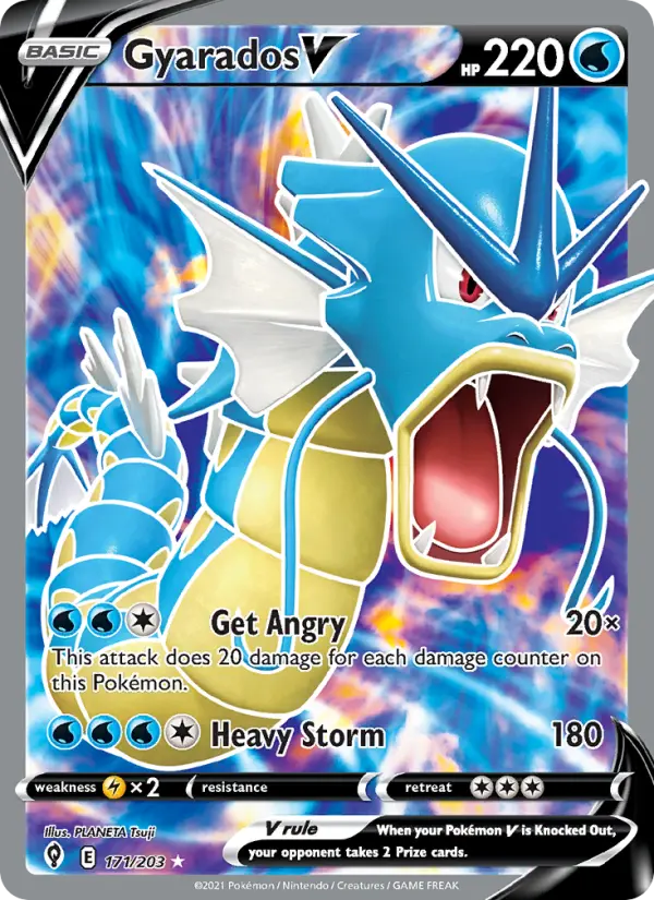 Gyarados V 171 – Holo