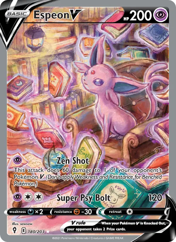Espeon V 180 – Holo
