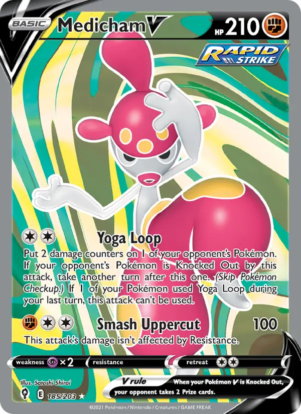 Medicham V 185 – Holo