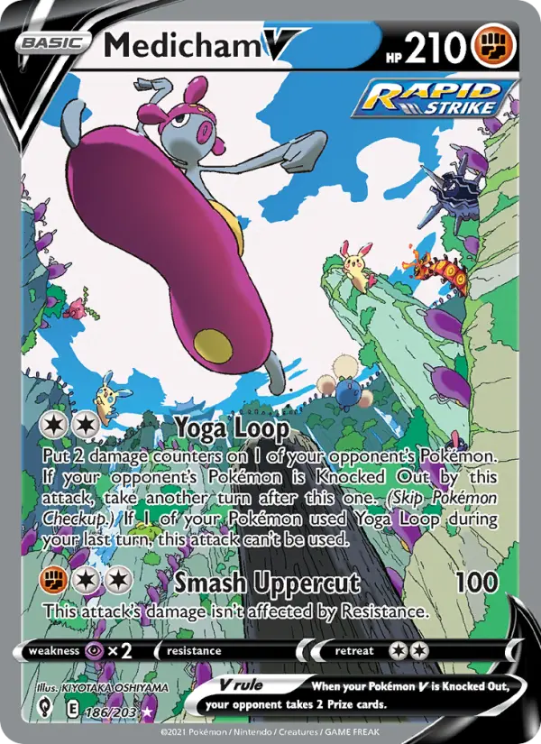 Medicham V 186 – Holo